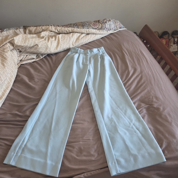 Abercrombie And Fitch Light Blue Regular Sloane Tailored Dress Pants 25/0 - Picture 2 of 7